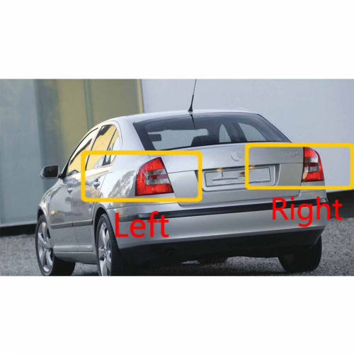 Skoda Octavia için Arka Stop Lamba Camı - Sol