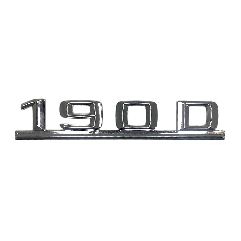 Mercedes W124 için 190D Bagaj Yazısı