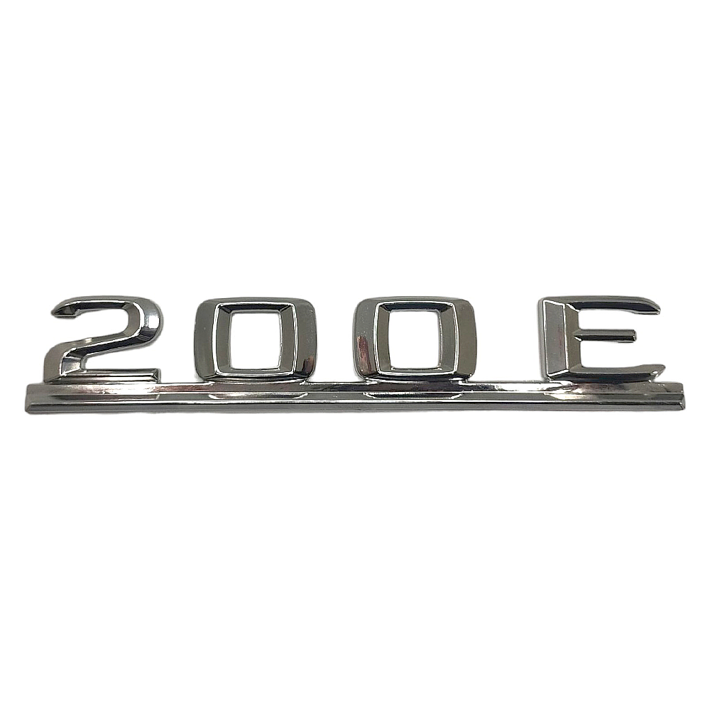 Mercedes W124 için 200E Bagaj Yazısı