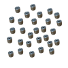 Cam Kriko Tel Uç Pimi- 5.5 mm * 4 mm / 1.7 mm -  Metal Yumuşak
